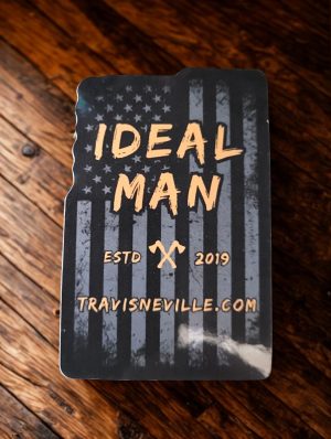 Ideal Man 3" Decal