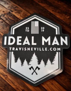 Ideal Man 3" Decal